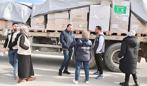 «إغاثي الملك سلمان» يدعم حملة التطعيم ضد شلل الأطفال في غزة