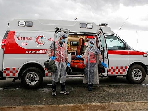 الهلال الأحمر بتبوك يرفع جاهزيته لمواجهة الحالة الجوية المتوقعة على المنطقة