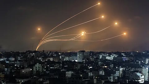 الجيش الإسرائيلي: رصد إطلاق 10 صواريخ من غزة وتم اعتراض معظمها