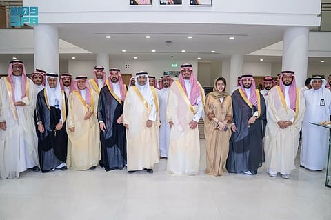 محافظ الدرعية ووزير الصحة يطلعان على مشاريع الرعاية الصحية الحديثة بالمحافظة