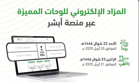 مزاد اللوحات الإلكتروني