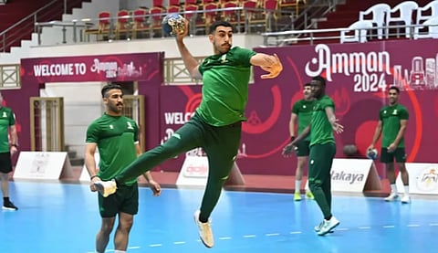 أخضر اليد يبدأ معسكره الإعدادي استعدادًا لبطولة كأس العرب في الكويت