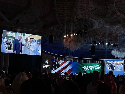 ولي العهد والرئيس الأمريكي