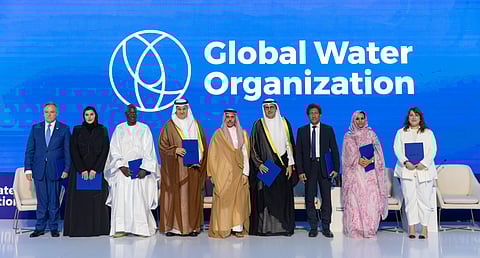 الدول المؤسسة للمنظمة العالمية للمياه توقع على ميثاق التأسيس بالرياض