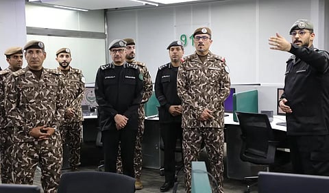 اللواء «الحربي» يزور مركز العمليات الأمنية الموحدة (911) بمنطقة مكة المكرمة