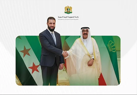 أحمد الشرع من الكويت: حريصون على مد جسور التعاون وتعزيز وحدة الصف العربي