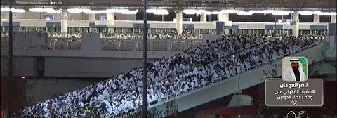 المستشار القانوني على وقف عطاء الحرمين: توزيع المياه والوجبات على الحجاج على مدار الساعة