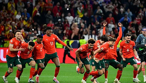 البرتغال تتوّج بدوري الأمم الأوروبية بعد الفوز على إسبانيا بركلات الترجيح