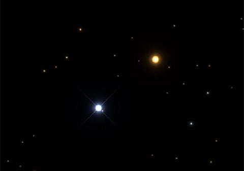 «فلكية جدة»: اقتران المريخ مع نجم قلب الأسد اليوم