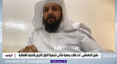 والد الطالب الراحل عقيل الدهمشي