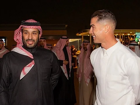 رونالدو: أنا برتغالي ولكنّي أنتمي للمملكة العربية (فيديو)