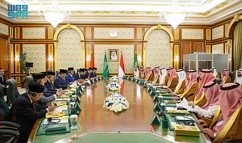 ولي العهد ورئيس إندونيسيا يرأسان الاجتماع الأول لمجلس التنسيق الأعلى السعودي الإندونيسي