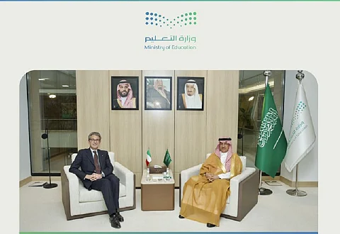 «البنيان» يبحث مع السفير الإيطالي تعزيز التعاون في التعليم العالي والبحث العلمي