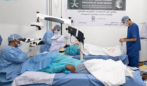 «سلمان للإغاثة» يدشن برنامج نور السعودية التطوعي لمكافحة العمى والأمراض المسببة له في المغرب