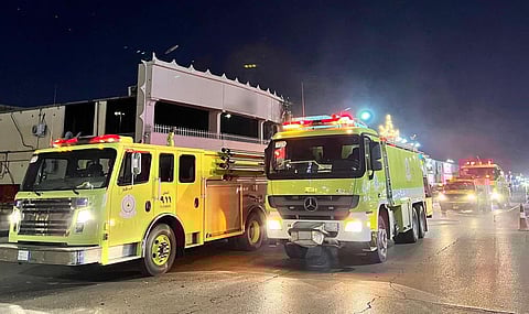 الدفاع المدني بحفر الباطن يخمد حريقًا محدودًا ولا إصابات