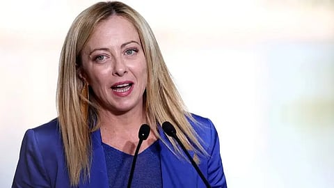 «ميلوني» تحذّر من حرب تجارية غربية بسبب الرسوم الأمريكية