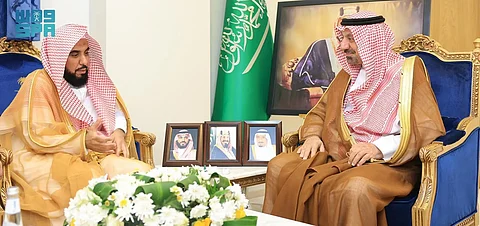 أمير نجران يستقبل إمام وخطيب المسجد الحرام