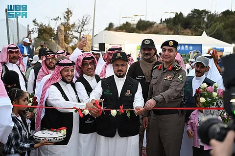 أمين منطقة الباحة يدشّن ممشى «اللافندر» في متنزه غابة رغدان