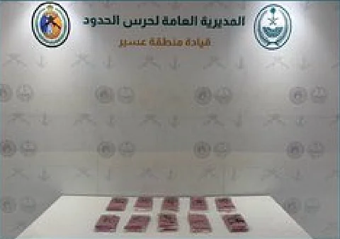 حرس الحدود بعسير يحبط تهريب 10 كيلوجرامات من الحشيش