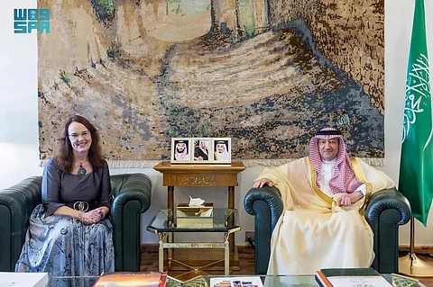 نائب وزير الخارجية يستقبل القائم بالأعمال بالسفارة الأمريكية لدى المملكة