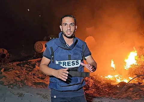 الصحفي أنس الشريف، أحد الشهداء
