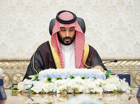 ولي العهد يرأس جلسة مجلس الوزراء في نيوم