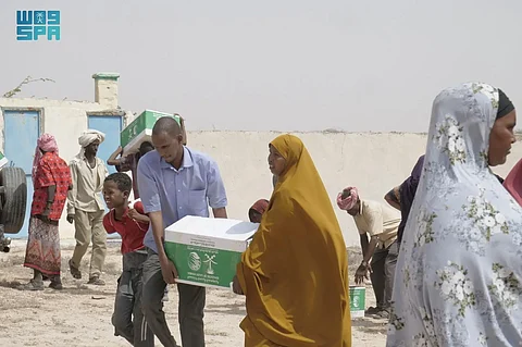 «إغاثي الملك سلمان» يوزع مساعدات غذائية في السودان والصومال وأفغانستان