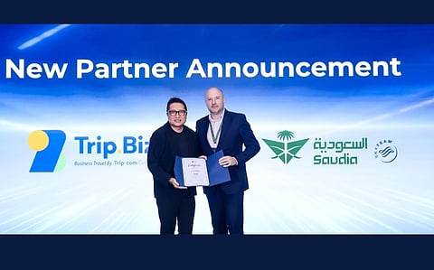الخطوط السعودية تعلن شراكتها مع «Trip.Biz» لإعادة تعريف رحلات الأعمال
