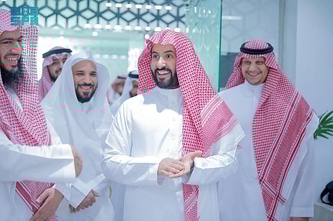 وزير العدل يطلع على سير العمل في المرافق العدلية بمنطقة الحدود الشمالية