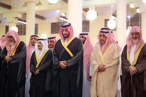 صلاة الميت على مفتي المملكة