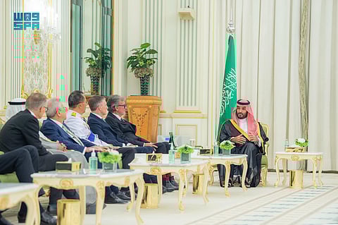 ولي العهد يتسلم أوراق اعتماد سفراء عدد من الدول الشقيقة والصديقة المعينين لدى المملكة