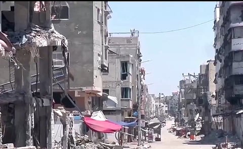 نائب الرئيس الفلسطيني: نرحب باعلان وقف الحرب في قطاع غزة