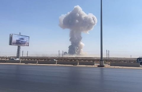 الجيش المصري يكشف سبب انفجار العبور ويوجه رسالة لمواطنيه