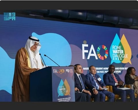 وزير البيئة: المملكة تستهدف خفض تكلفة إنتاج المياه بنسبة 50% بحلول 2035