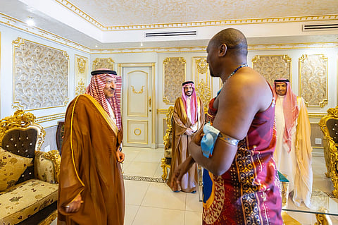 نائب وزير الخارجية يبحث العلاقات الثنائية مع رئيس وزراء مملكة إسواتيني