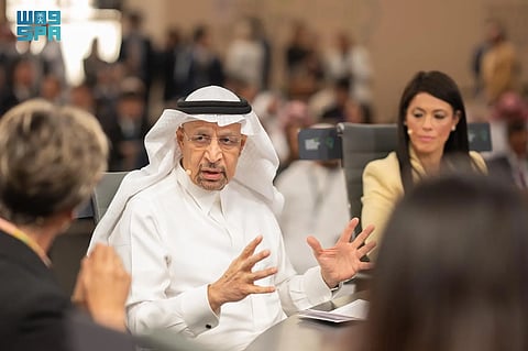 وزير الاستثمار يستعرض ما حققته المملكة من تقدم خلال مؤتمر مبادرة مستقبل الاستثمار