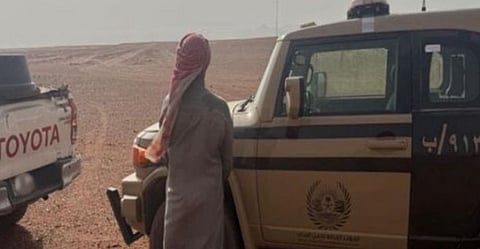 ضبط مواطن مخالف في محمية الملك سلمان الملكية