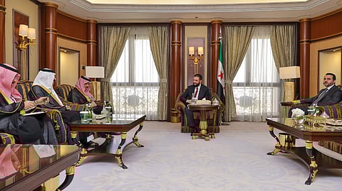 وزير الخارجية يلتقي الرئيس السوري