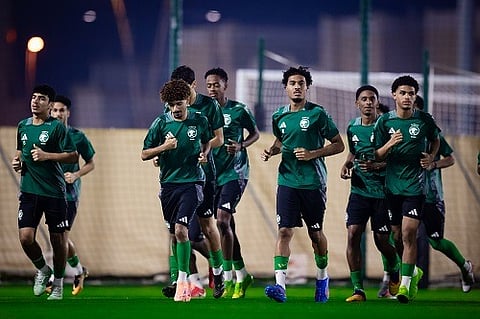 منتخب تحت 17 يبدأ تدريباته في قطر استعدادًا لكأس العالم