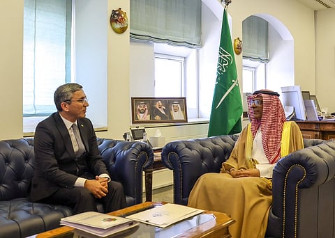 وكيل وزارة الخارجية يستقبل سفير تركمانستان الجديد ويبحثان تعزيز العلاقات الثنائية