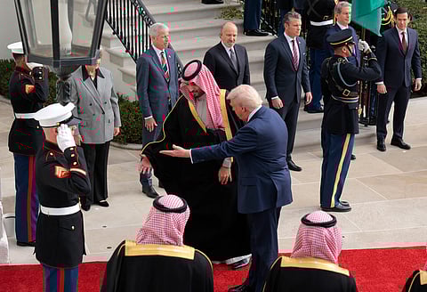 الرئيس الأمريكي وولي العهد