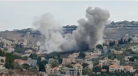 جيش الاحتلال الإسرائيلي يشن غارات على مواقع تابعة ﻟ«حزب الله» في جنوب لبنان