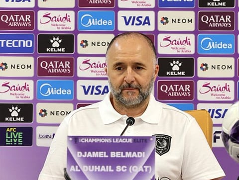 دوري أبطال آسيا للنخبة.. مدرب الدحيل القطري يؤكد جاهزية فريقه لمواجهة الاتحاد غدًا