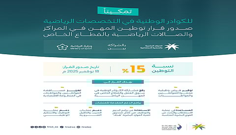 توطين المهن الرياضية.. خطوة تكشف حجم التحول في القطاع وتفتح أبوابًا جديدة للسعوديين