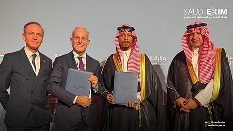 اتفاقية إعادة تأمين بين بنك التصدير والاستيراد السعودي ووكالة «SACE» الإيطالية