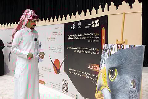 كأس نادي الصقور 2025 يُعيد إحياء 9 آلاف سنة من تاريخ الشاهين عبر ركن "قافلة"