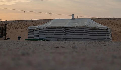 موسم التخييم في صحراء الشمال.. سياحة شتوية تتجدد كل عام