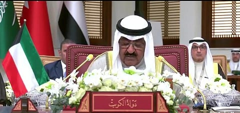 أمير الكويت يؤكد مواصلة العمل مع العراق لاستكمال تقسيم الحدود البحرية