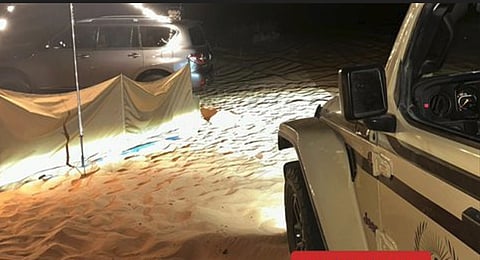 قوات الأمن البيئي تضبط مواطنًا لارتكابه مخالفة التخييم في محمية الملك عبدالعزيز الملكية