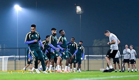 الأخضر يختتم تحضيراته استعدادًا لمواجهة المنتخب المغربي سعيًا لحسم الصدارة